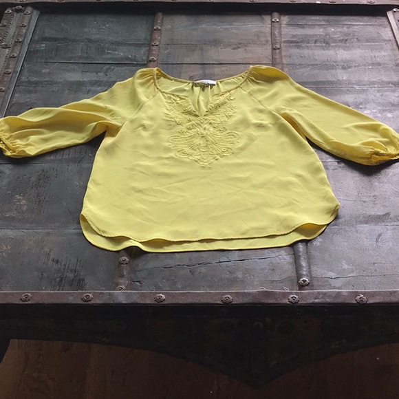 Tibi Yellow Blouse - Picture 3 of 3